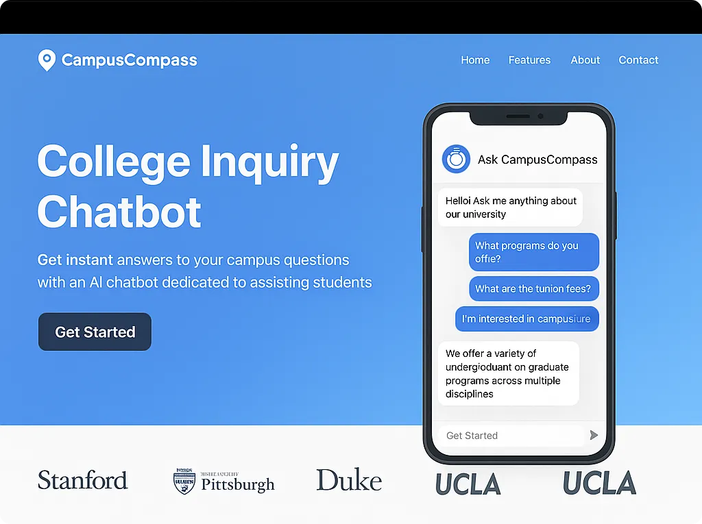 A ML based College Enquiry Chatbot
